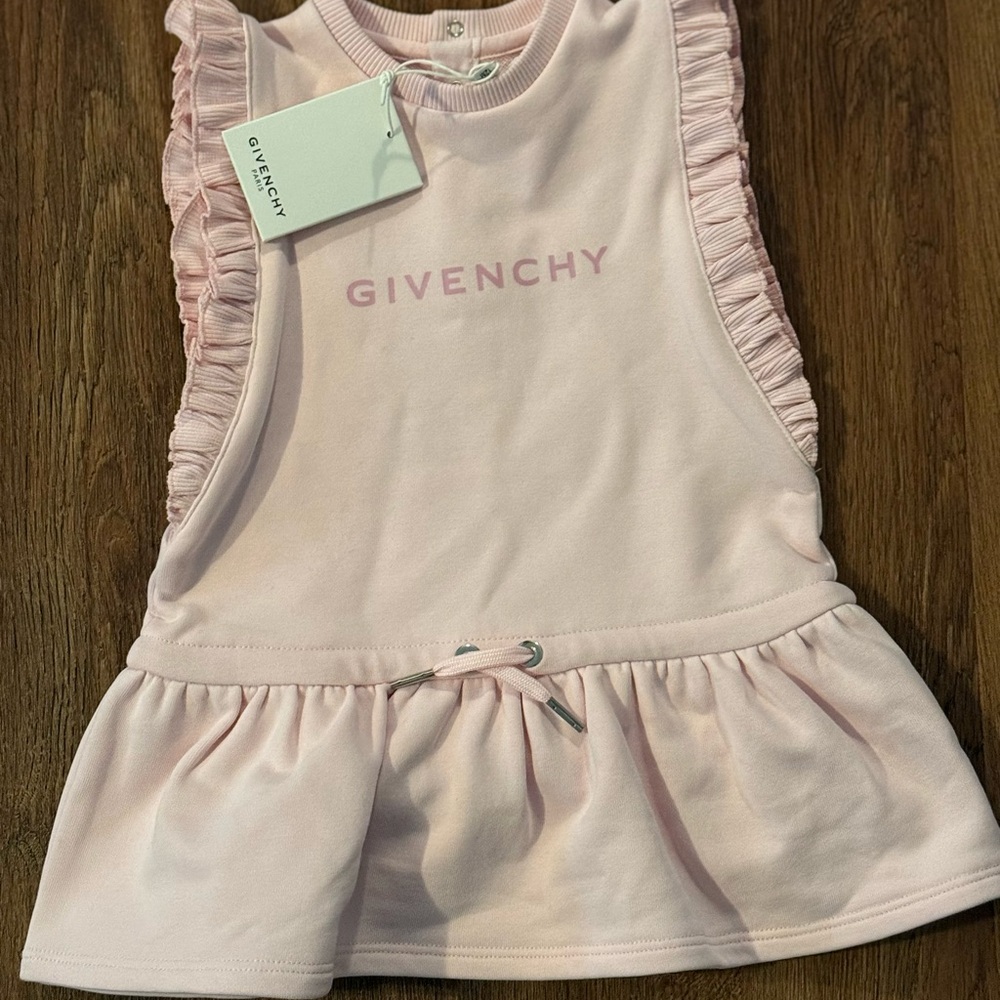 Givenchy Light Pink Ruffle Dress